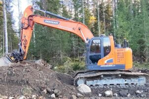 Doosan DX235 LCR-5 + Leica 3D