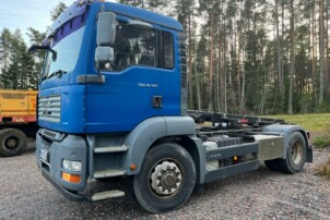 MAN TGA 18.320 4x4H Multilift vaijerivl-laite