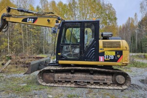 CAT 312D Kaivinkone, 1208h ajotunneilla