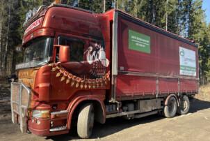 Scania R500 6x2 rättikapelli