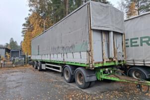 Kaupe 4-akselinen kylki/päältä aukeava perävaunu