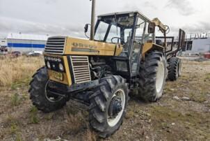 Ursus 385 + metsäkärry