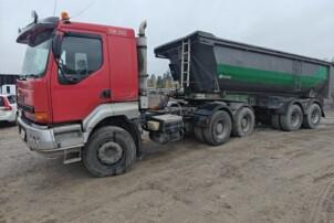 Sisu E11M K-KK-6X4/345+137 + Voltrailer