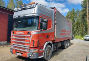 Scania R164G 6x4 Ketjupurku