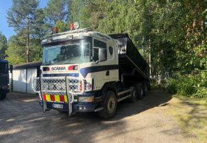 Scania 480 Sorakasetti + Kärry